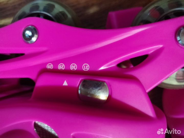 Ролики для девочки 28-31