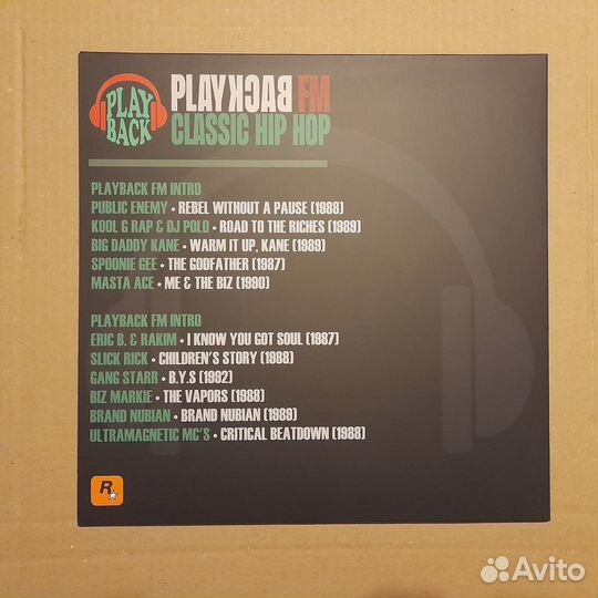 Playback FM / Винил GTA San Andreas