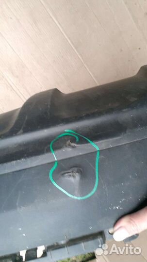 Юбка заднего бампера Kia Sportage 4