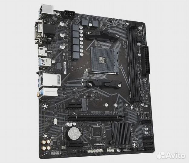 Материнская плата Gigabyte A520M S2H