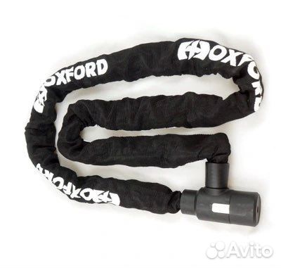 Цепь замок на велосипед самокат Oxford GP Chain 10