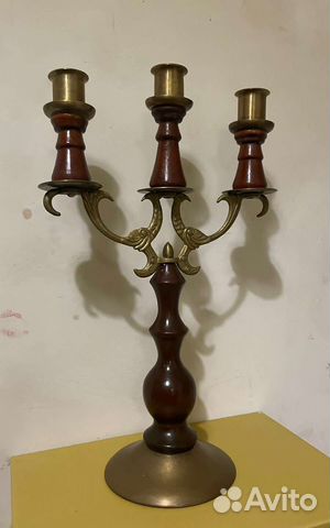 Подсвечник канделябр СССР