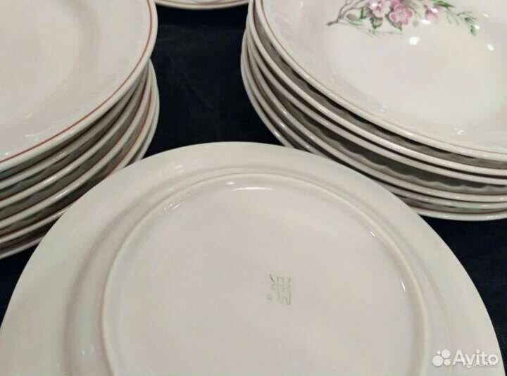 Фарфоровые тарелки СССР