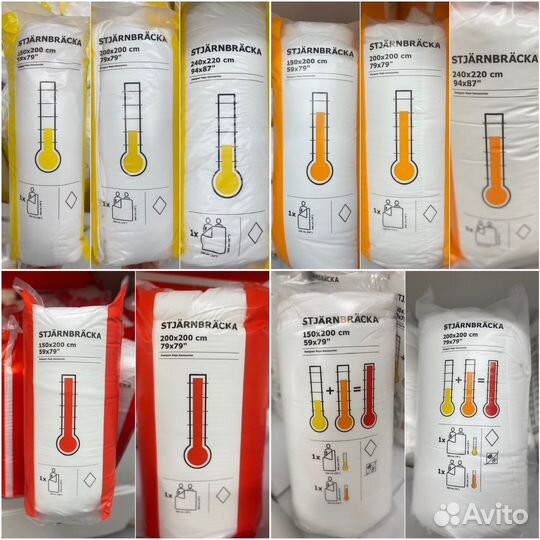 Одеяла IKEA все варианты