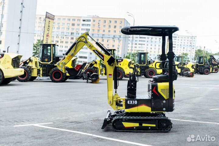 Мини-экскаватор Boulder EX10, 2024