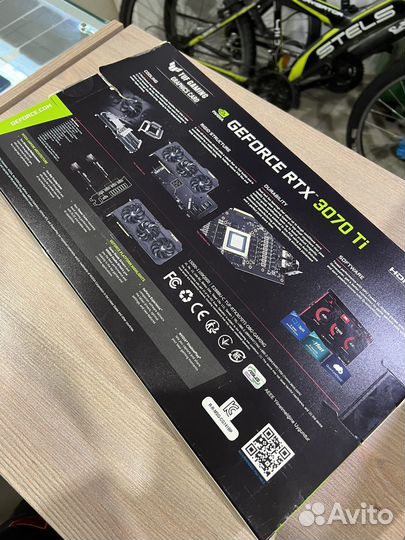 Видеокарта Asus nvidia GeForce RTX 3070 Ti 8Gb TUF