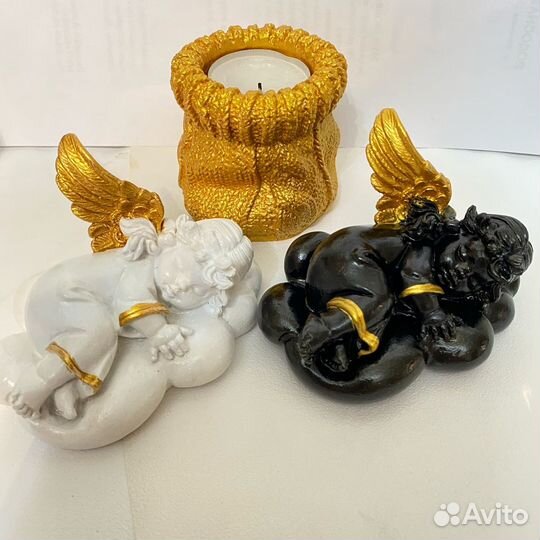 Ангел спящий на облаке.Заготовка без покраски