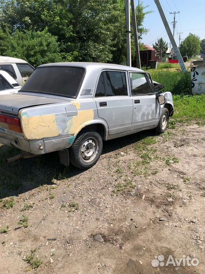 ВАЗ 2107 1.6 МТ, 2011, битый, 19 082 км