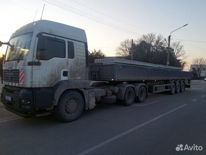 Грузоперевозки. Доставка полуприцепом. От 10 тонн