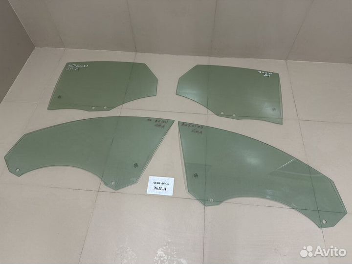 Стекло двери Audi A6 C6 2009г