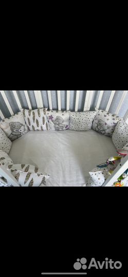 Бортики в кроватку