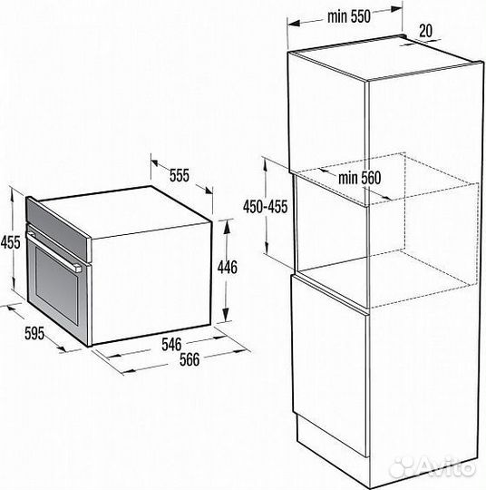 Духовой шкаф Gorenje bcms 598 S19 X нержавеющая ст