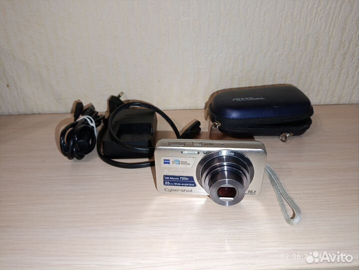 Цифровой фотоаппарат sony DSC-W630