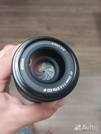 Объектив viltrox AF 33/1.4 nikon z