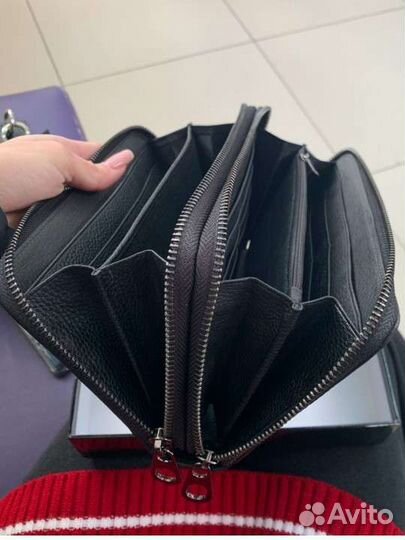 Мужское кожаное портмоне