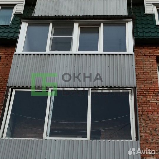 Остекление балконов и лоджий