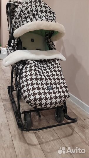 Санки коляска ника 7-4