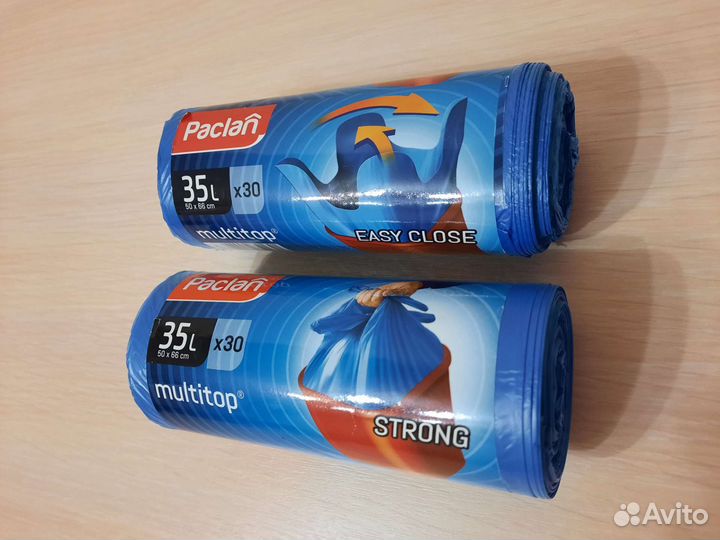 Мешки для мусора Paclan 35 л 30 шт