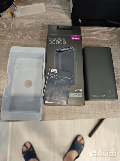 Olmio QS-30 PD 30000mAh, 20W PowerBank