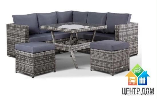 Садовая мебельный из ротанга Аруба