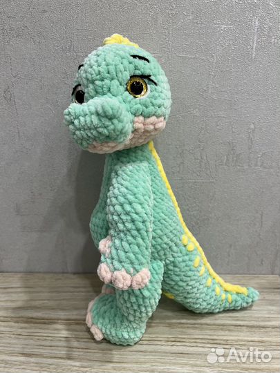 Вязаный крокодил ручная работа