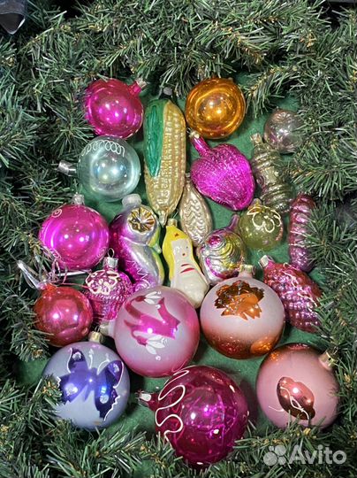 Елочные игрушки СССР Лот 358