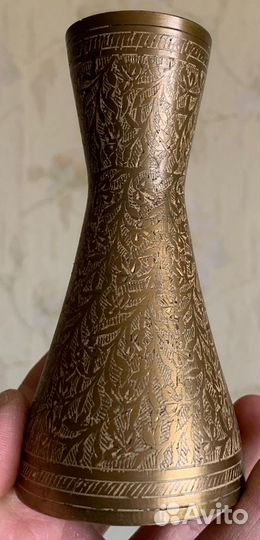 Вазы металлические винтажные Индия