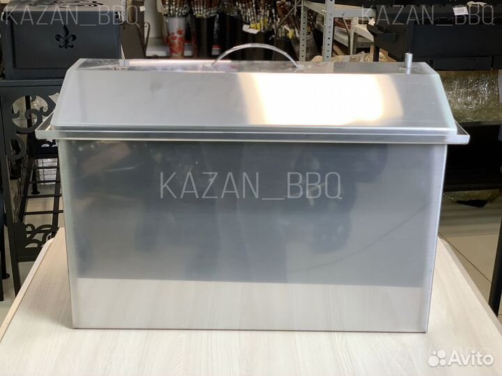 Большая коптилка из нержавейки