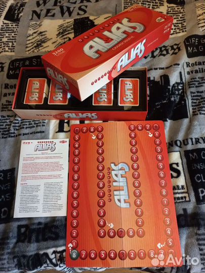 Настольная игра alias-скажи иначе