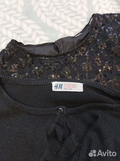 Платье и болеро 128 H&M для девочки