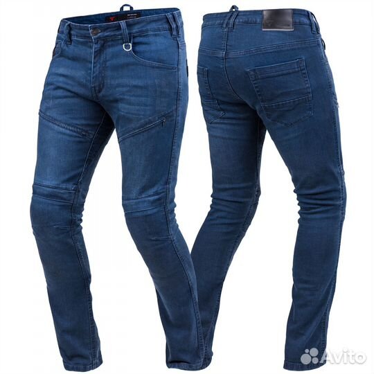 Мотоджинсы shima gravel 3.0 blue 34