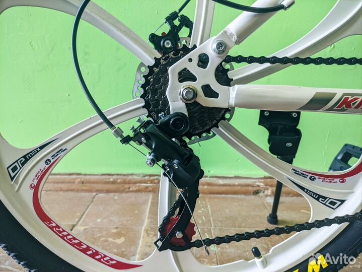 Складной 26 колёса Двухподвес