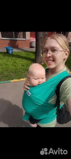 Трикотажный слинг-шарф Mum's Era