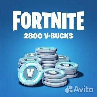 V Bucks 1000/2800/5000/13500 Вбаксы Fortnite