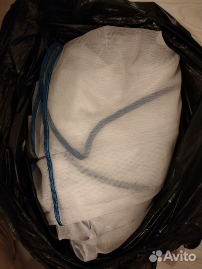 Бортики в кроватку с балдахином