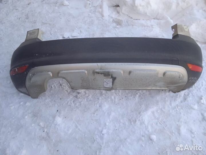 Бампер задний skoda yeti