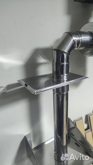 Дымоходы одностенные и сэндвич