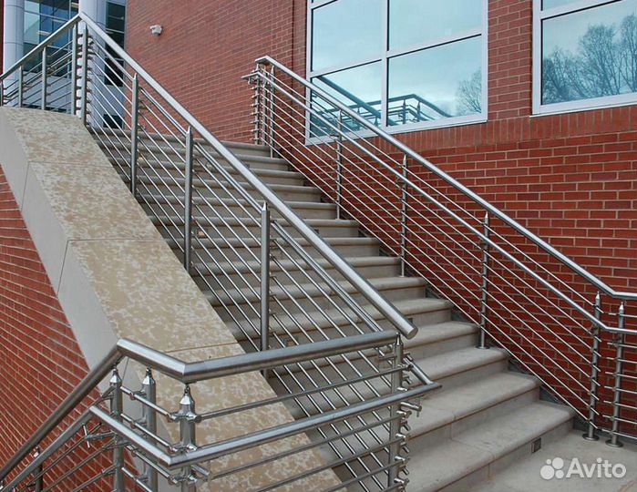 Перила ограждения для пандуса