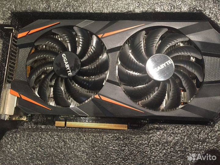 Видеокарта gtx 1060 6gb gigabyte