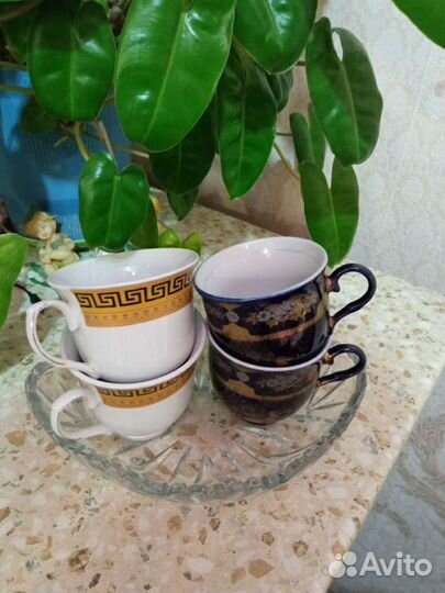 Рюмки бокалы вазочки салфетница графины (кувшин) и