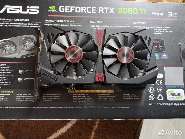 Видеокарта Asus Strix GTX 750 ti 2gb