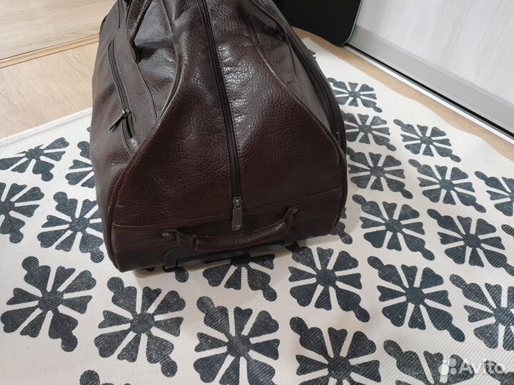 Саквояж кожаный
