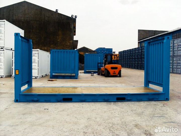 Контейнер 20 футов, 20 Flatrack Container