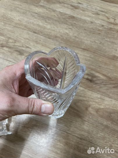 Вазы хрусталь