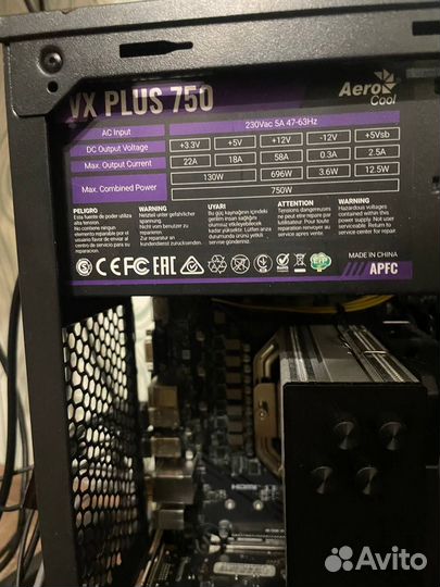 Игровой компьютер amd Ryzen 5 8400f + gtx 1660 Sup