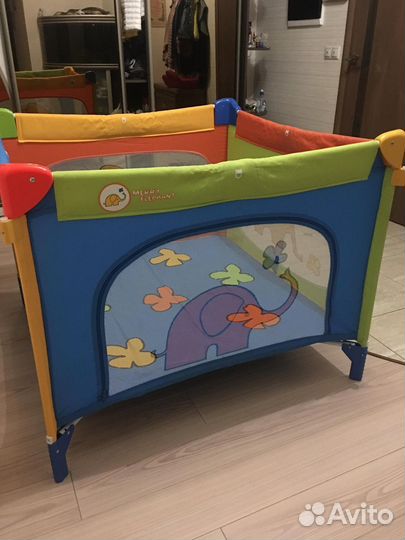 Манеж кровать jetem quadro r