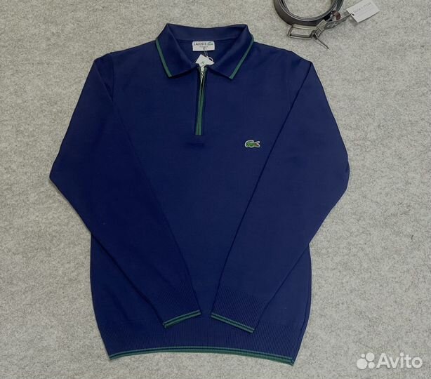 Кофта полузамок lacoste