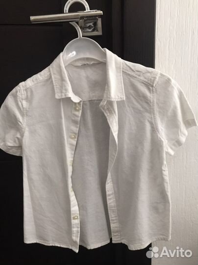 Стильные рубашки для мальчика 2-4 года