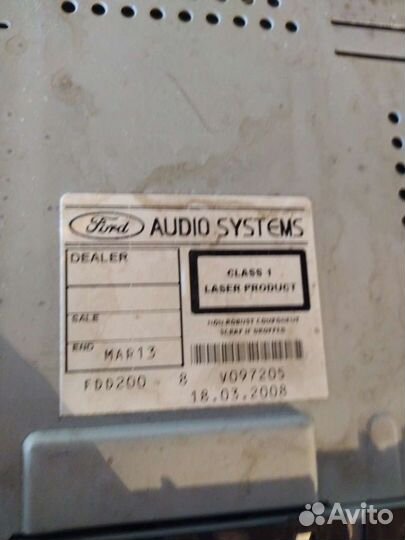 Автомагнитола на ford focus 2