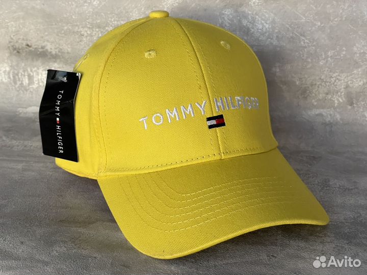 Бейсболка кепка желтая Tommy Hilfiger